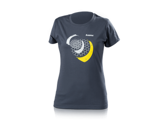 Lifestyle T-shirt Mesh Women's Blue-Grey L