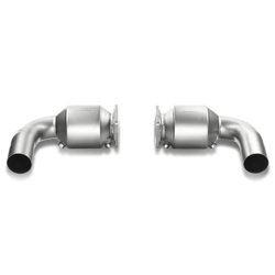 Link Pipe Set w Cat (SS) Porsche 911 Turbo / Turbo S (997 FL)