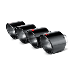 Tail pipe set (Carbon, 115mm) CHEVROLET CORVETTE ZO6/ZR1 (C6)