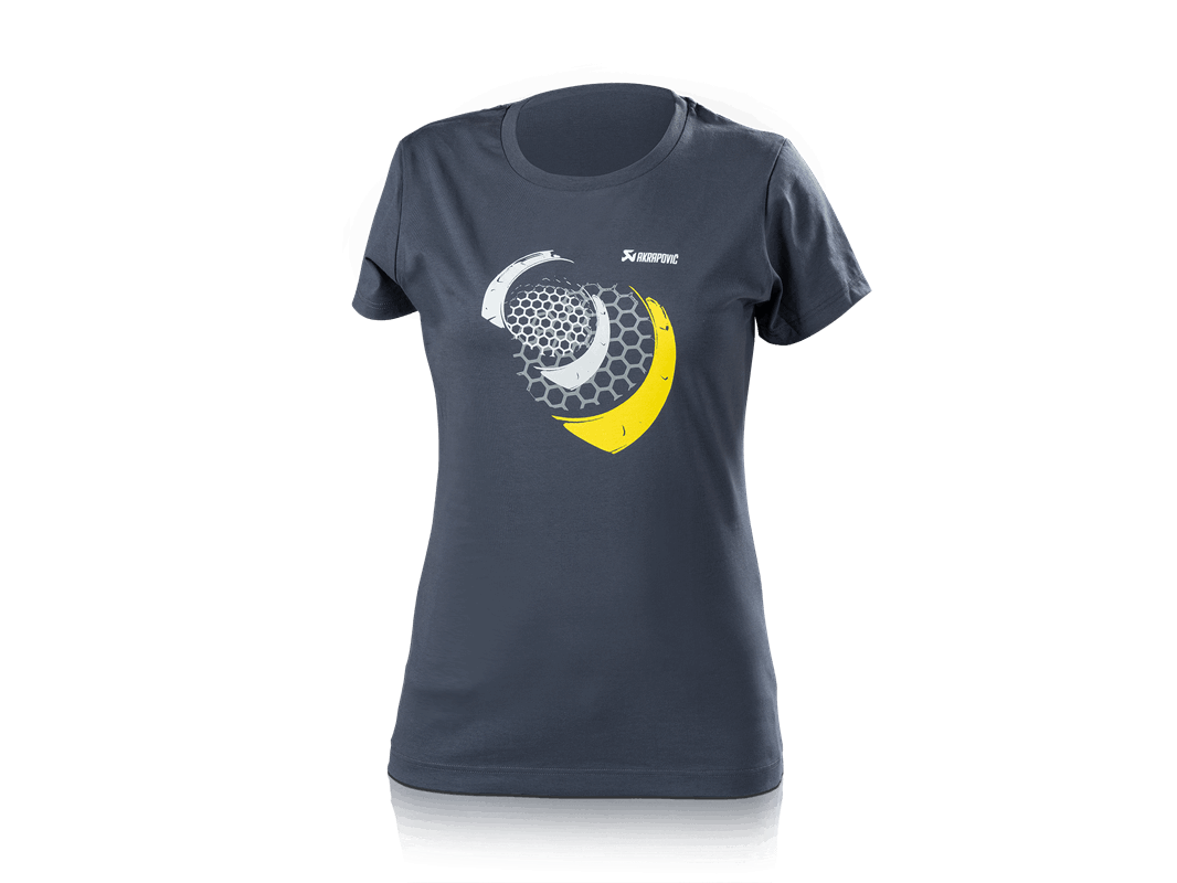 Lifestyle T-shirt Mesh Women's Blue-Grey S