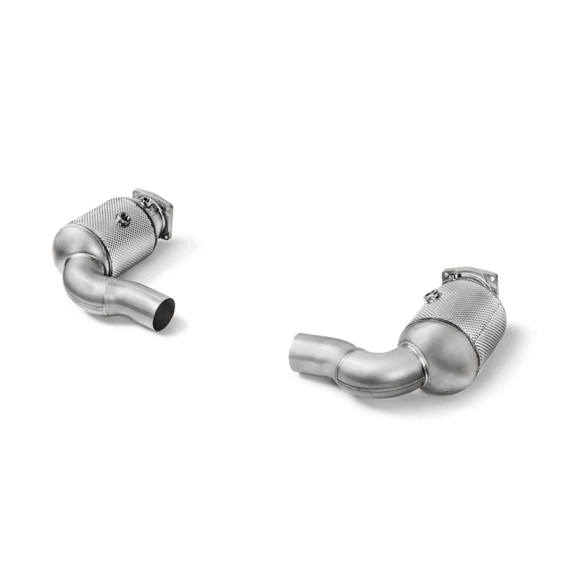 Link Pipe Set w Cat (SS) Porsche 911 Turbo / Turbo S (991.2)