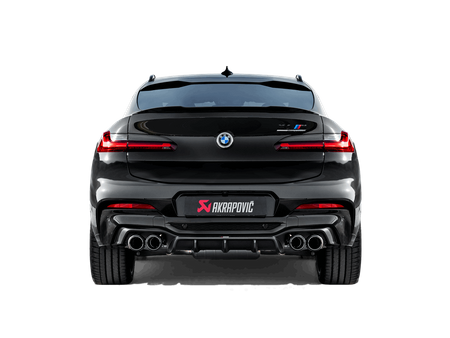 Rear Carbon Fiber Diffuser - High Gloss BMW X4 M (F98)