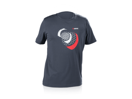 Lifestyle T-shirt Mesh Men's Blue-Grey 3XL