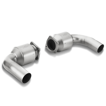 Link Pipe Set w Cat (SS) Porsche 911 Turbo / Turbo S (997 FL)