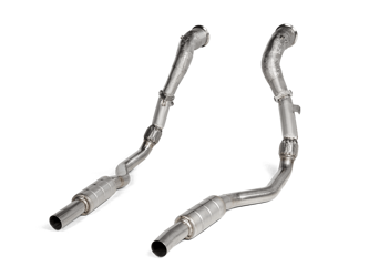 Downpipe/Link pipe set (SS) Audi  RS 6 Avant (C8) Akrapović system