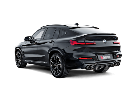 Rear Carbon Fiber Diffuser - High Gloss BMW X4 M (F98)