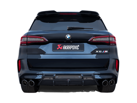 Rear Carbon Fiber Diffuser - High Gloss BMW X5 M / X5 M COMPETITION (F95) - OPF/GPF