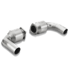 Link Pipe Set w Cat (SS) Porsche 911 Turbo / Turbo S (997 FL)