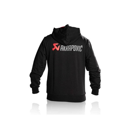 Hoodie Akrapovič Black - Red Men's S